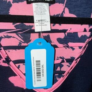 HEIMISH USA Pink and Navy Floral Dress